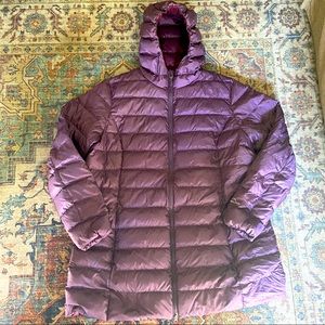 Eddie Bauer Down Puffer with stuff sack | XXL